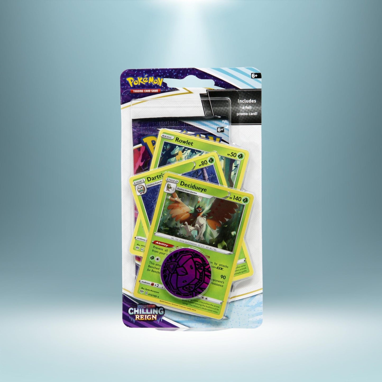 Pokémon Sword & Shield - Chilling Reign Premium Checklane Blister - Englisch