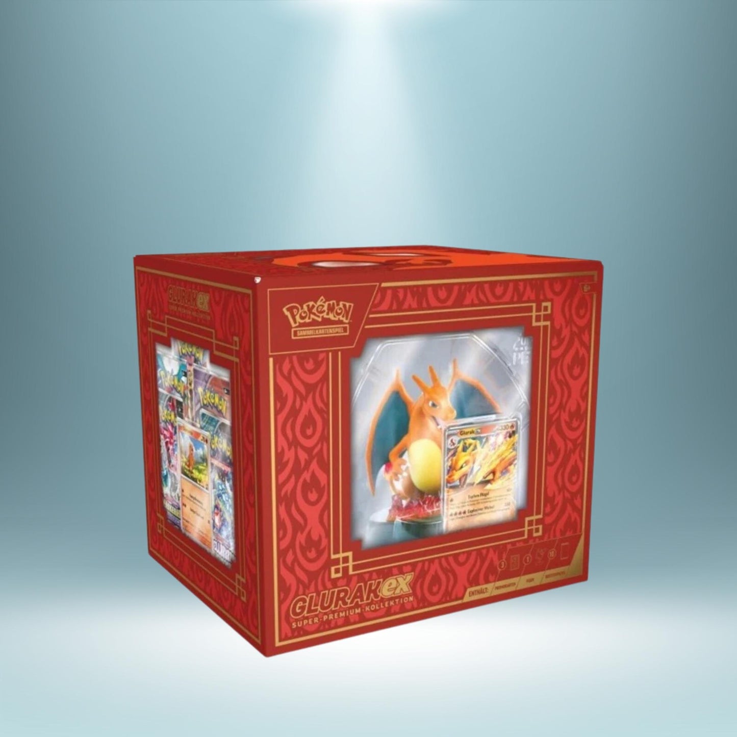 Pokémon Glurak ex Super Premium Kollektion - Deutsch