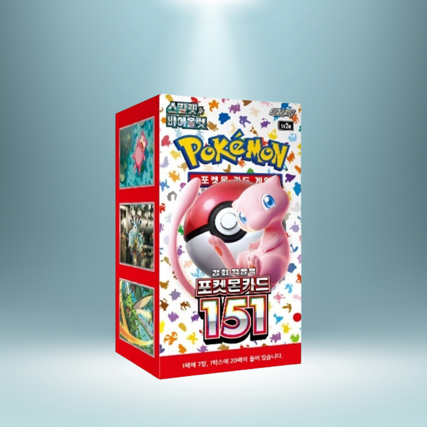 Pokémon Display 151 - Koreanisch