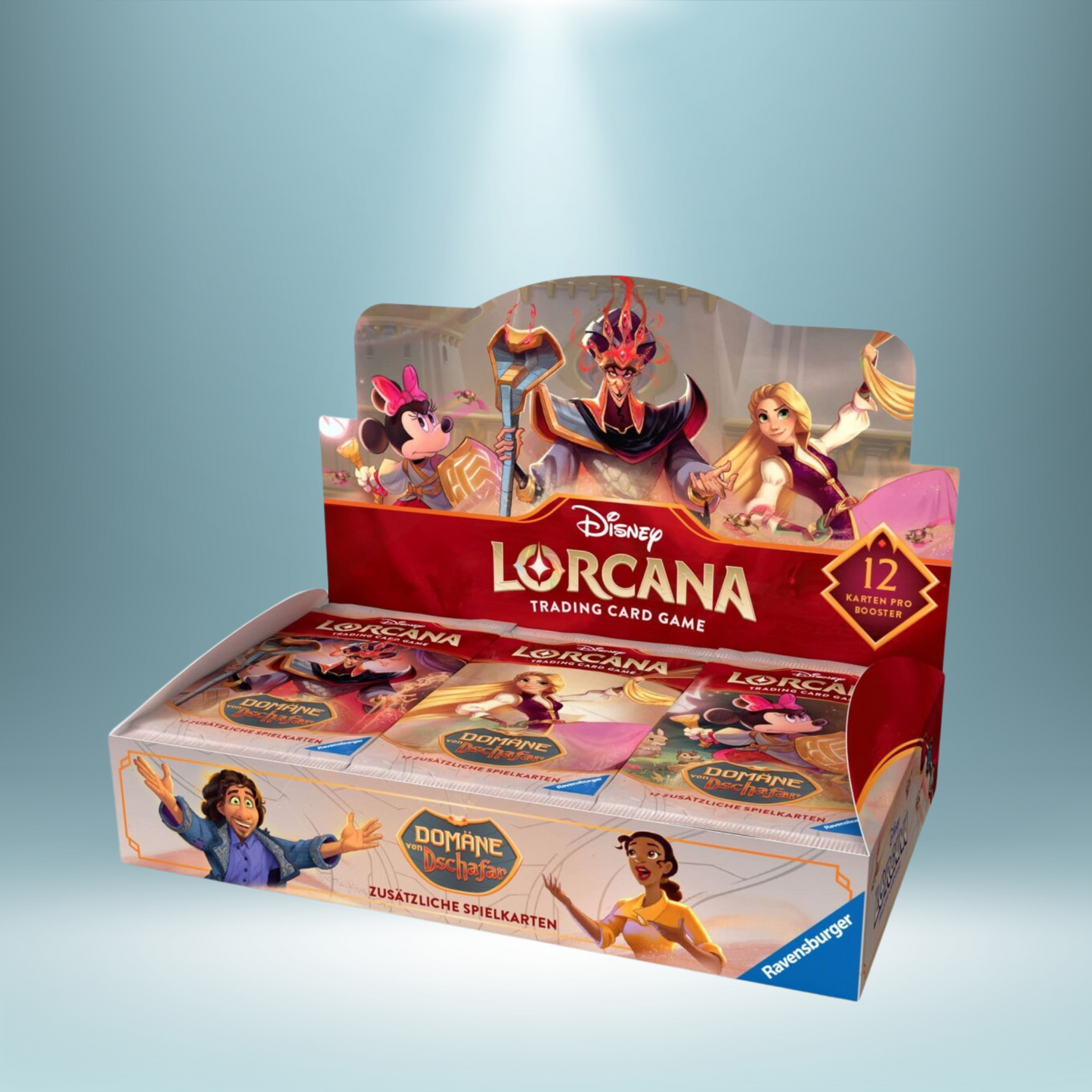 Disney Lorcana Set 8 Display - Domäne von Dschafar - Deutsch