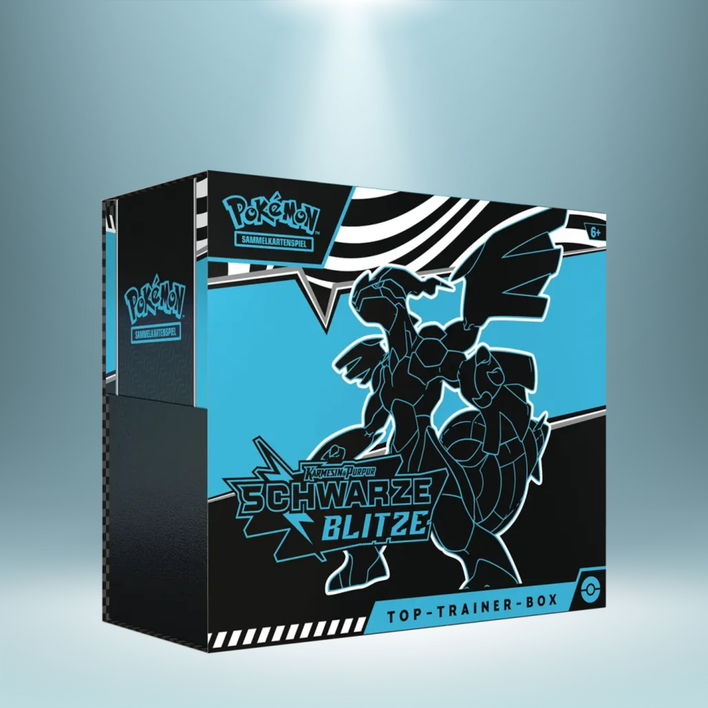 Pokémon Schwarze Blitze Top Trainer Box - Deutsch (Bestellbar ab 15.07.2025)