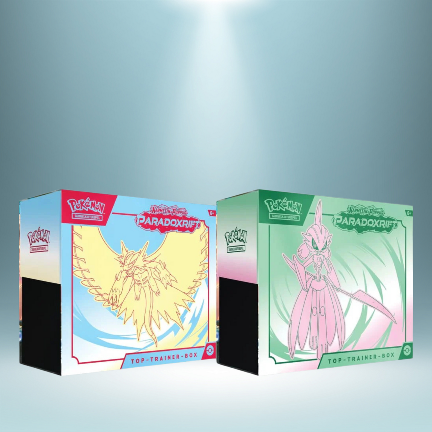 Pokémon Top-Trainer-Box - Karmesin & Purpur: Paradoxrift - Deutsch